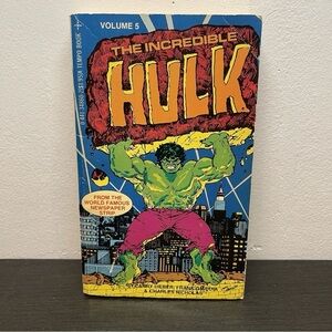 The Incredible Hulk Volume 5 Tempo Paperback Larry Lieber Frank Giacoia 1983